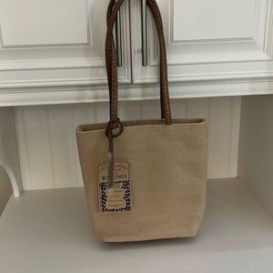 Straw Organizer Tote   NWT